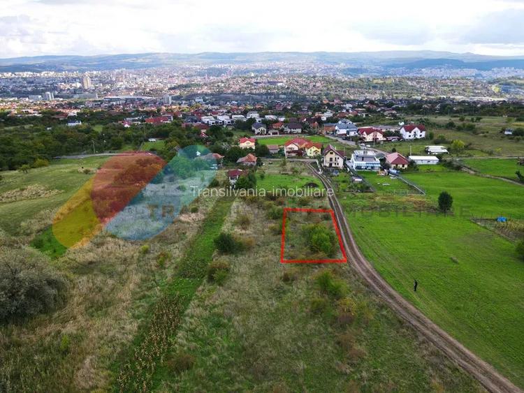 Teren intravilan 850 Mp, cu panoramă spre Cluj-Napoca – Dâmbul Rotund - 3