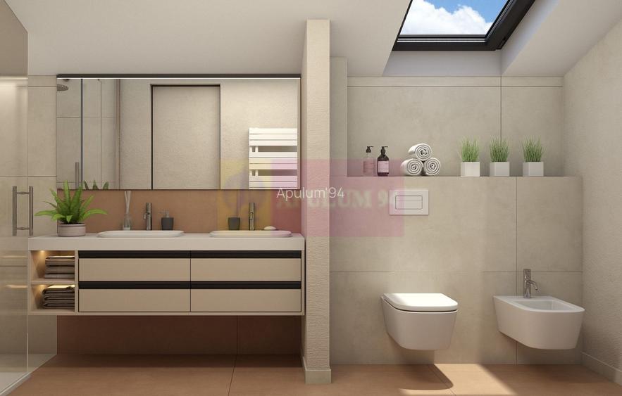 Apartament cu 3 camere cu finisaje de LUX in Sinaia la etaj + mansarda - 14