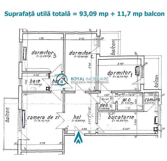 Royal Imobiliare - Vanzare apartament 4 camere zona Eroilor - 8
