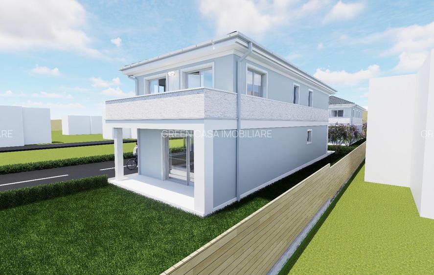 Teren 1500 mp, 3 parcele cu AC pentru case individuale, Florești - 9