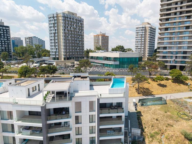 PENTHOUSE CU PISCINA, VEDERE PANORAMICA LA MARE/FALEZA OLIMP - 26