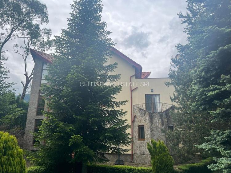 Vila de vis cu parc privat  — Panoramă Unică Spre Crucea Caraiman, - 3