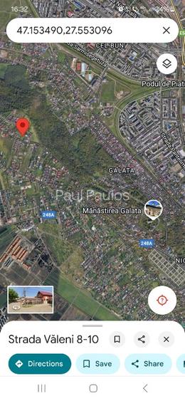 Teren Galata  str  Valeni Iasi - 2