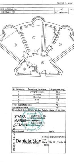 Vanzare apartament 3 camere | Rond Piata Alba Iulia | etaj 5/9 | amenajat design - 3