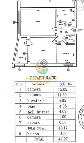 Apartament Decomandat 2 Camere 48mp Sos. Oltenitei-Piata Sudului - 1