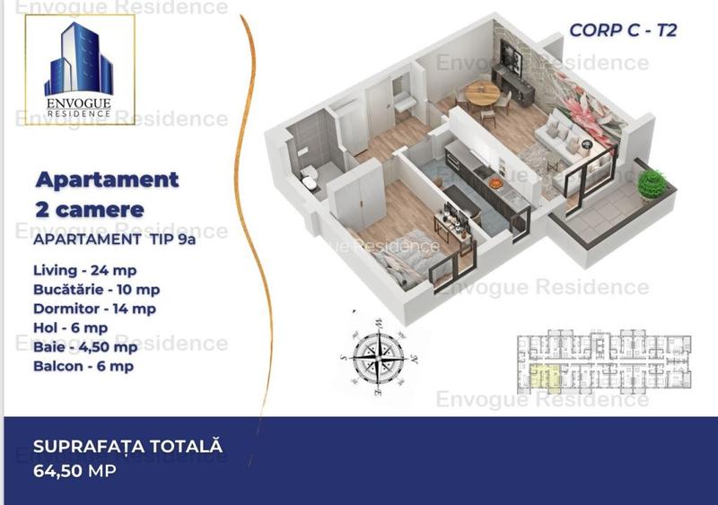 Finalizat - Envogue Residence Iuliu Maniu 586-590 Auchan Militari - 2