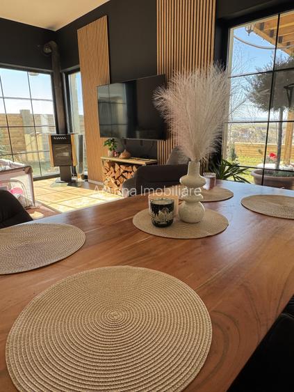 Casă modernă 4 camere | 147 mp | Dezmir | panouri | șemineu - 8
