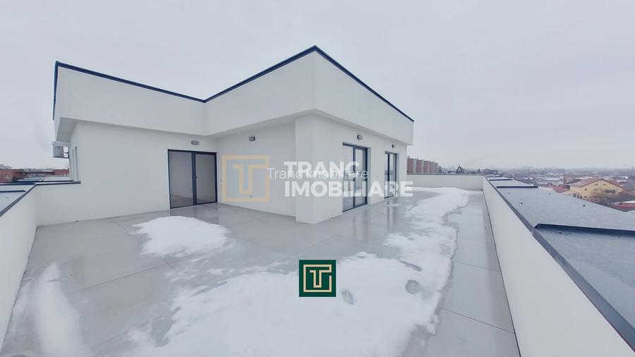 Penthouse 3 camere terasă panoramică cu vedere 300° Bloc nou Micălaca - 6