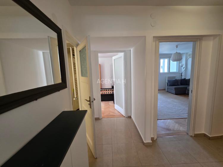3 camere Piata Amzei etajul 3/7 mobilat utilat balcon - 16