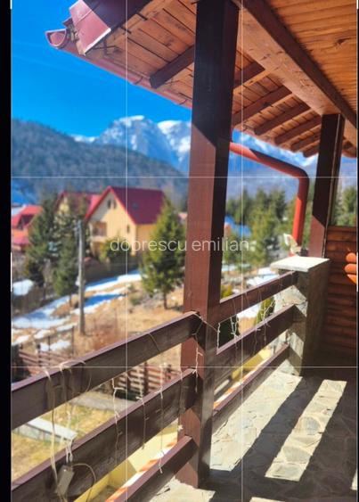 Vilă P+1+M cu vedere către Bucegi și Crucea Caraiman – Azuga - 14