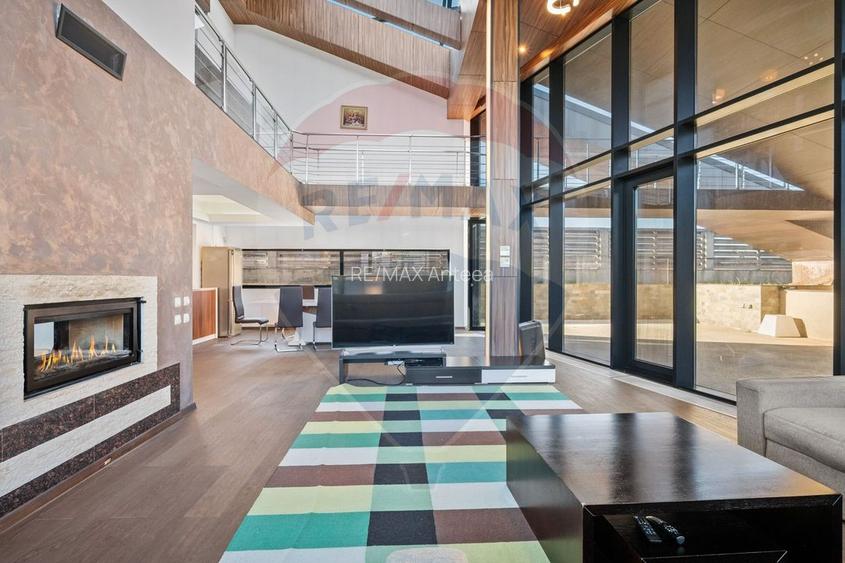 Vilă Futuristă: Eleganță & Inovație la limita pădurii, piscină, 4500mp - 15