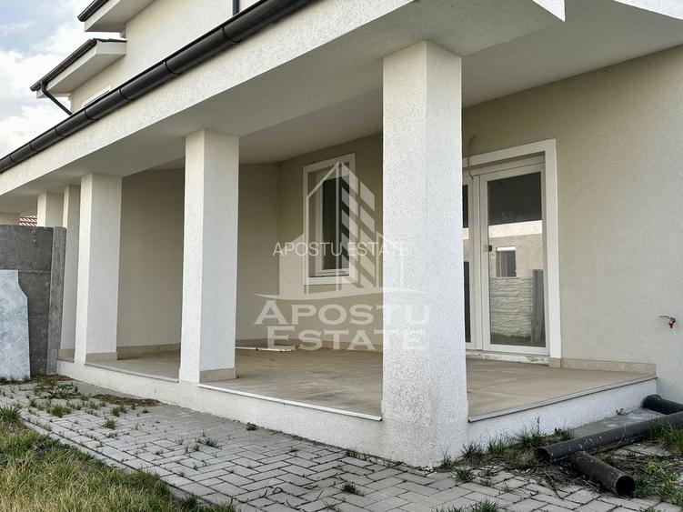 Duplex cu perete dublu 4 camere, complet finalizat la asfalt Chisoda. - 34