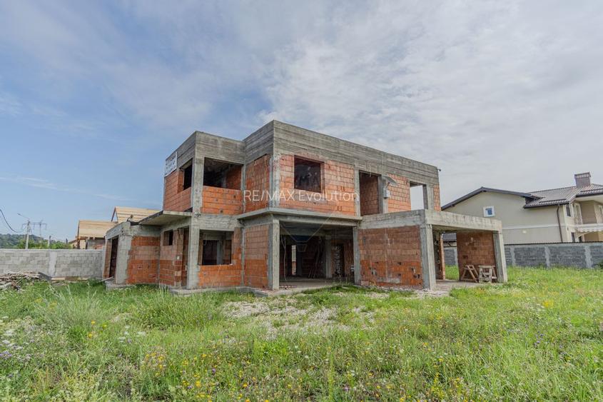 Comision 0% - Casa la rosu cu teren de 1000mp - Harman - 9