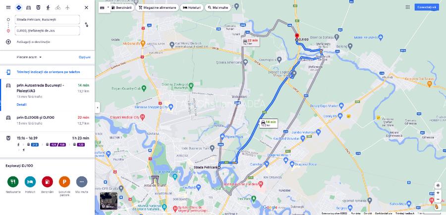 Teren vânzare – 24.415 mp, Ștefăneștii de Jos – Zona locuinte - 7