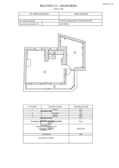 Unirii,D+P+E+M,Parc Carol,postbelic,renovata,semineu,plansee beton,curte-parcare - 22