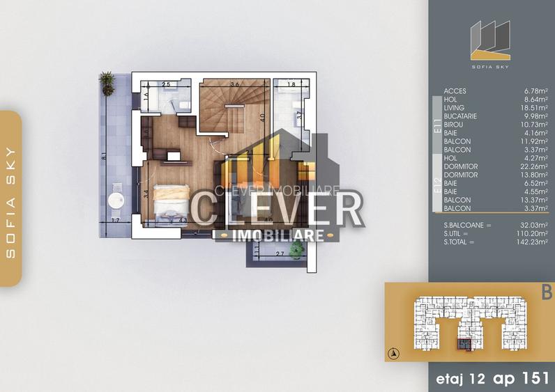 Duplex 4 Camere Finalizat,3 bai, Pallady - 700m metrou Teclu - 4