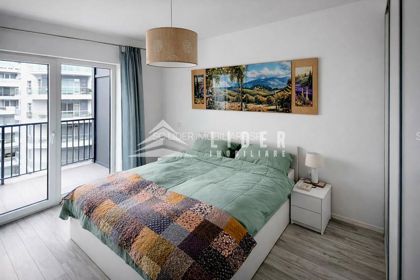 Apartament de vanzare 2 camere, complet mobilat, in Ansamblul Sophia Residence - 6