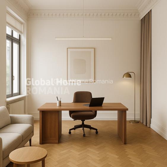 Spatiu birouri - 3 camere | Zona Cismigiu | Et. 2 – Cladire Interbelica | 107 MP - 12