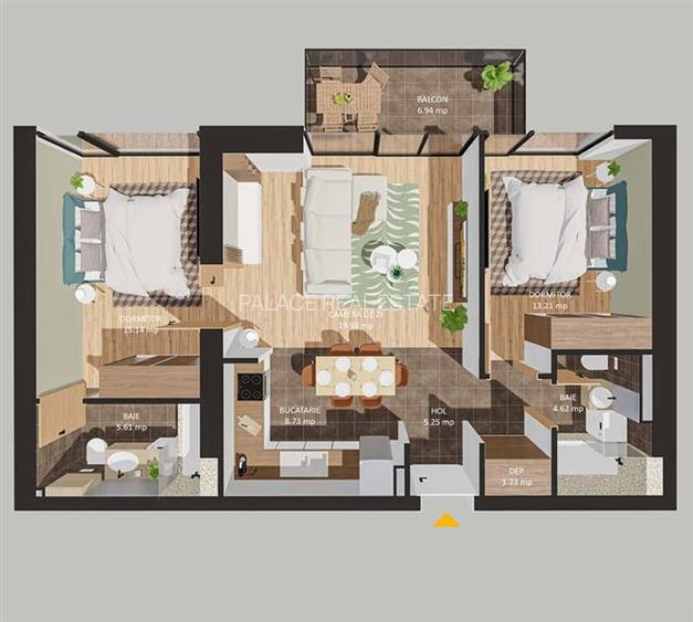 Apartament 3 camere de vanzare | zona premium | 13 Septembrie- Marriott | - 15