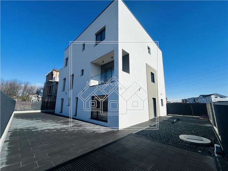 Apartament in Sibiu- 115 mp utili- 4 camere, 3 bai- 200mp curte libera - 6