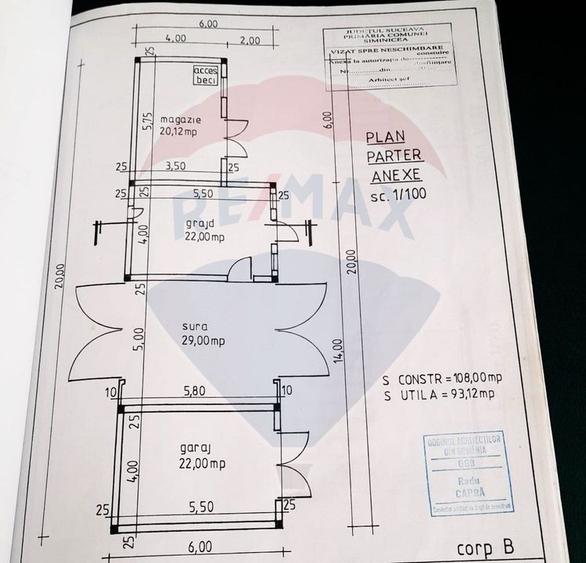 Casă / Vilă cu 12 camere, teren intravilan de 2869mp în Siminicea, SV