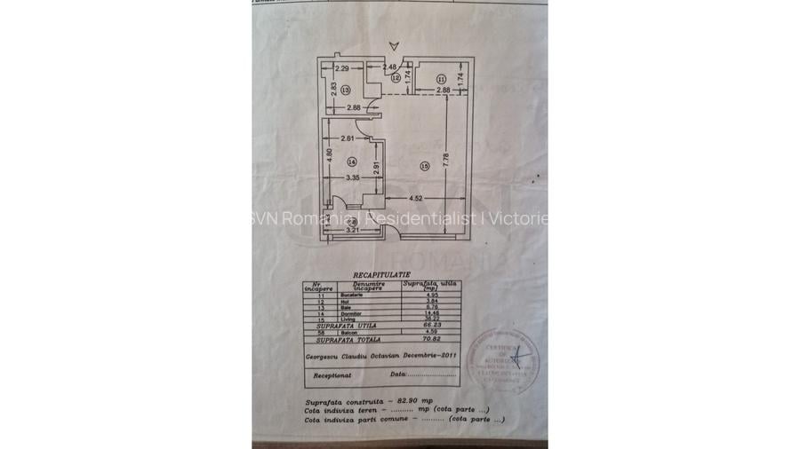 REA1028264 2 camere mobilat renovat Vitan Mall bloc 2012 - 11