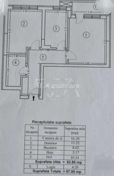2 camere, et 9/12, 57 mp, bloc 2016-Lujerului - 6