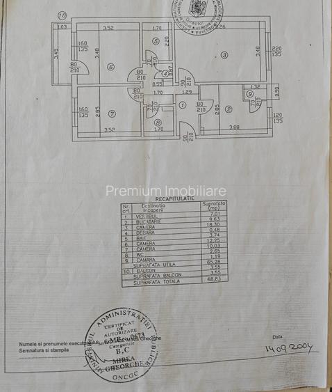 3 camere, Calea Rahovei, Oltina, 68 mp, 2 bai, te poti muta - 9