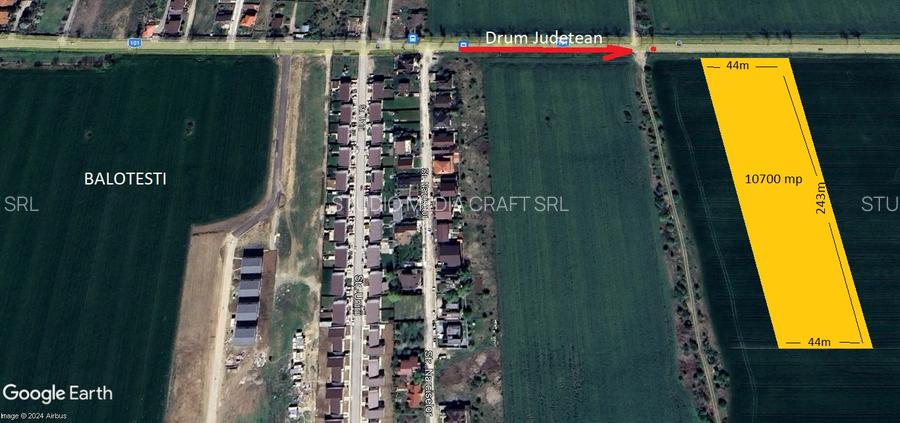 Teren intravilan 10.700 mp – Căciulați, Ilfov - 2