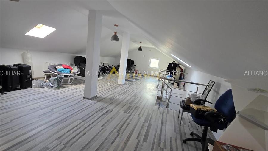 Vila duplex spatioasa in Popesti-Leordeni, langa Primarie – 4 camere + mansarda, - 5