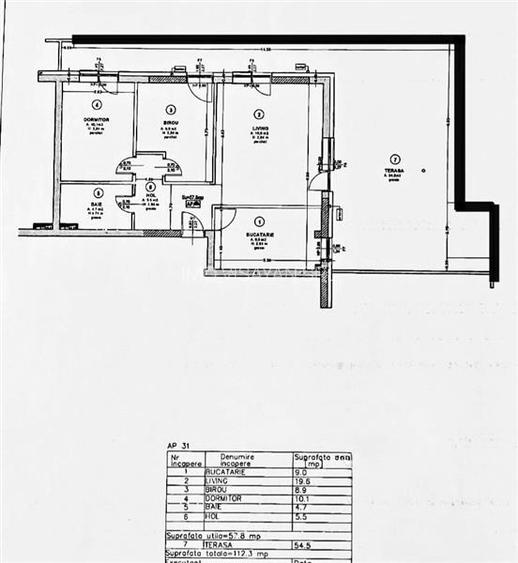 penthouse modern,cartier Turnisor,Sibiu,comision 0 - 11