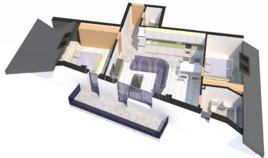 Apartament 3 camere de vanzare in Floresti - 3