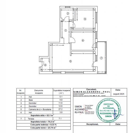 Eclipsei metrou Leonida apartament 3 camere. - 2