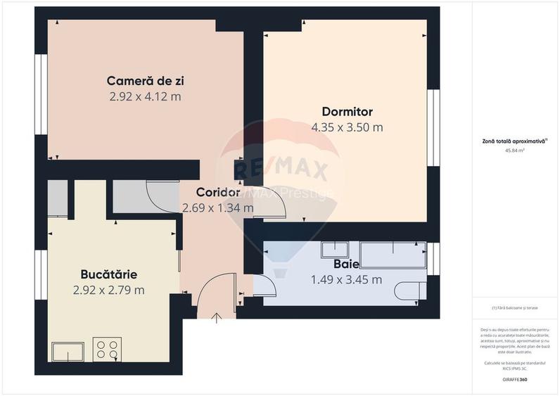 Apartament 2 camere Floreasca zona One Eliade mobilat plus loc parcare - 14