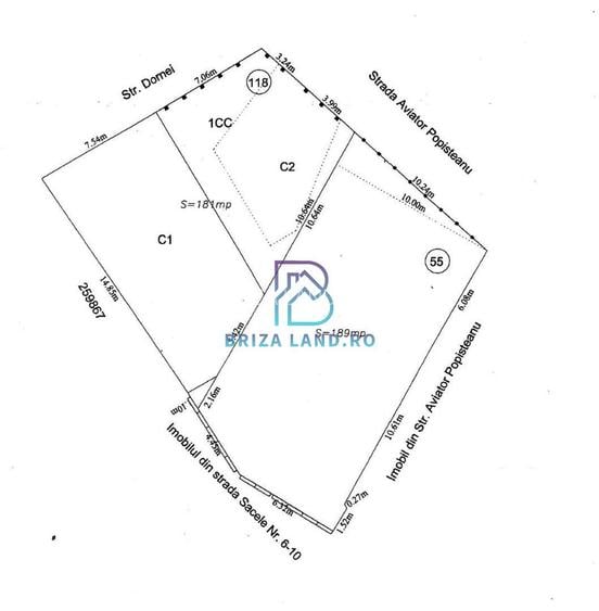 Domenii, bd. Expozitiei, stradal, teren 190mp, d=10.2m - 5