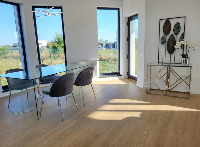 Casă nouă individuală, parțial mobilată, 140 mp utili, Teren 500 mp, Eden Forest - 3
