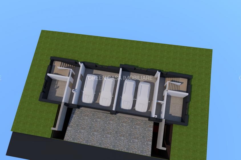 Teren 520 mp cu autorizație de construcție – proiect Duplex D+P+E, Borhanci - 7