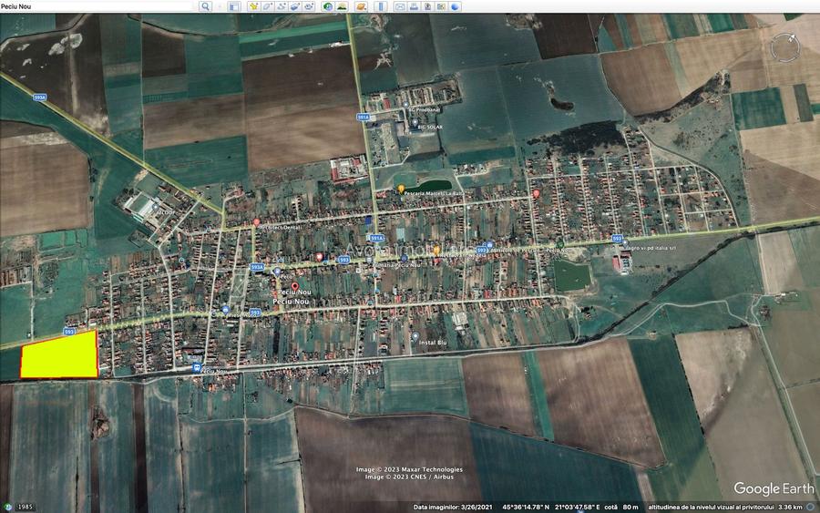 Parcele pentru constructie case - Peciu Nou- - 2