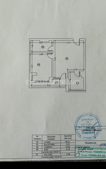 Centru Scafandri-apartament 2 camere parcare acoperita - 11