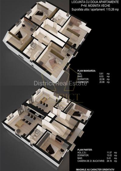 Duplex cu 4 camere | Strada privata | Mosnita Veche, Lidl - 3