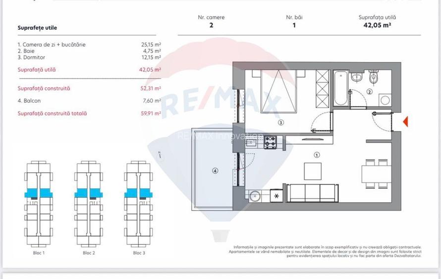Vanzare Apartamente 2 camere Bld Theodor Pallady - 6