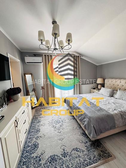 Vila 5 camere, complet mobilată utilată 130 mp utili, teren 250 mp, parter etaj - 13