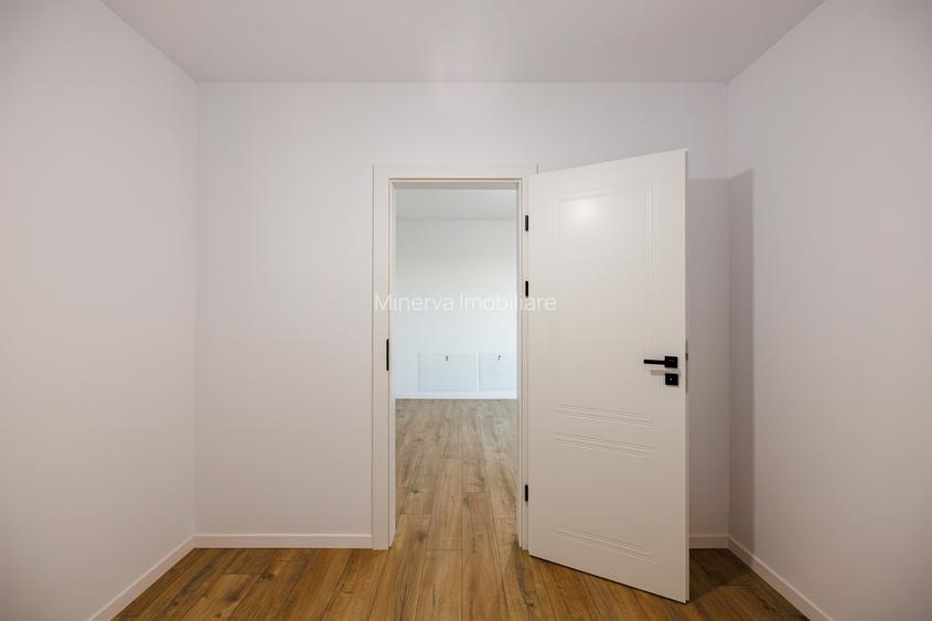 Duplex P+E în Moșnița Nouă, 3 dormitoare, 3 bai, teren 403 mp. Comision 0%