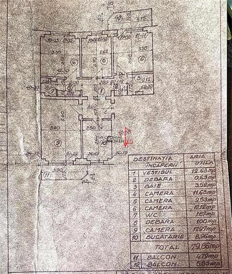 4 camere decomandat Vergului la 3 minute de metrou Costin Georgian - 4