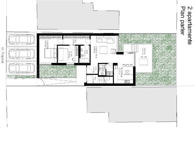 Casă cu arhitectura contemporana în Bucureștii Noi – 2 apartamente independente  - 8
