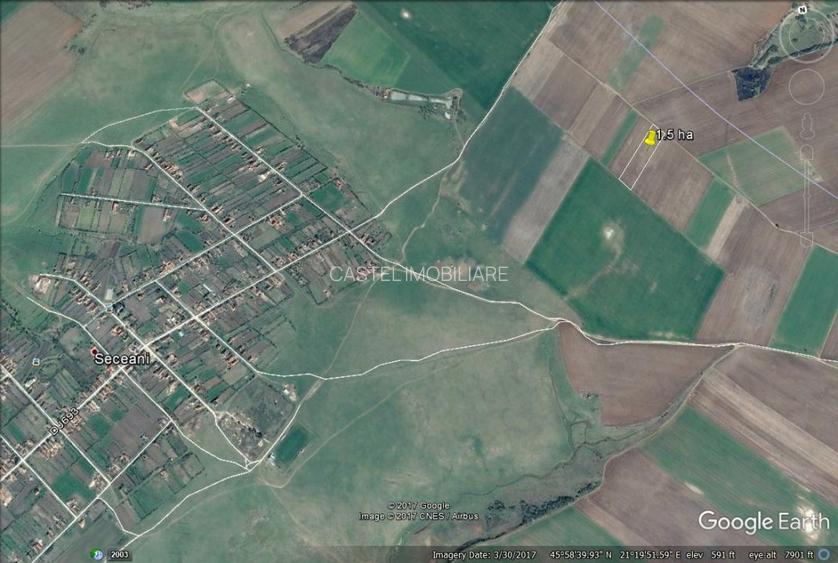 Timisoara Ortisoara-tere agricol  4 hectare comasat - 4