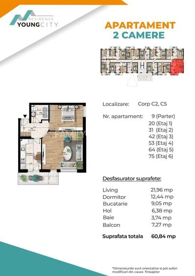 PROMOTIE!! Apartament 2 camere decomandat, Metrou Berceni 5-7min - 5