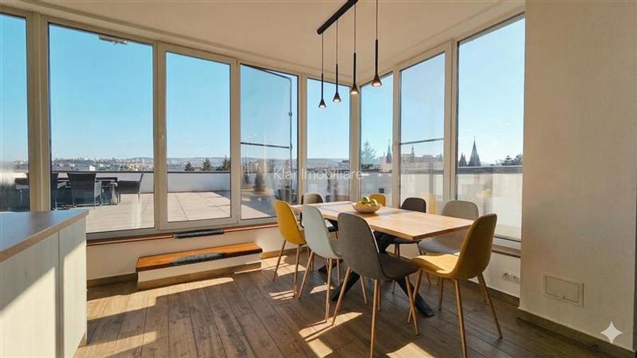 Penthouse cu 3 camere 80mp,2 terase,boxa, Grigorescu, Zona TVR - 19