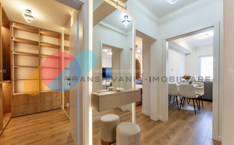 Apartament 56mp, balcon, finisat, zona Floresti - 3