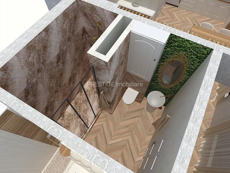 Apartament 2 camere cu terasa 54 mp de vanzare in Complexul Brubus - 4